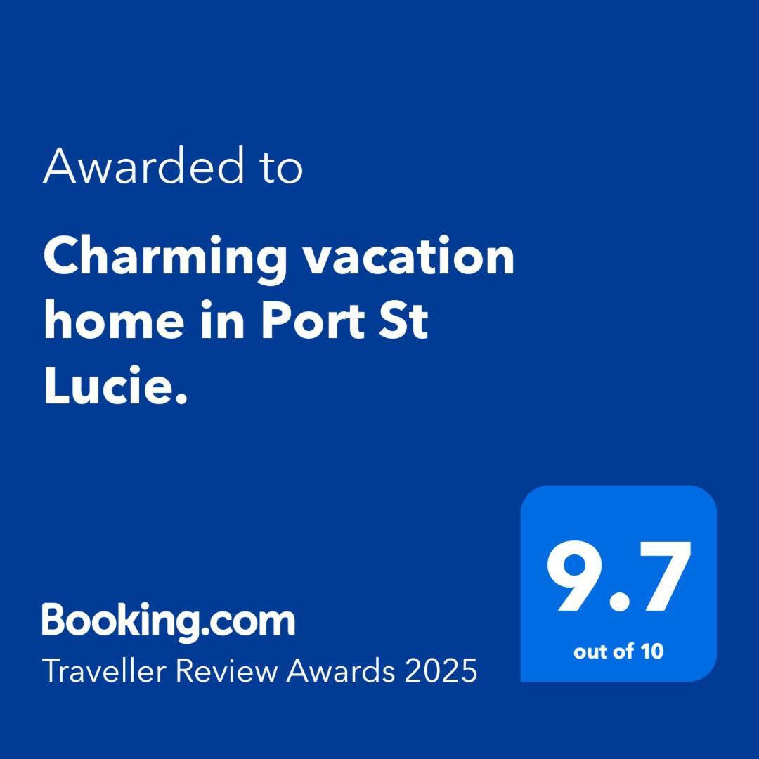Charming Vacation Home In Port St Lucie. Port St. Lucie Esterno foto